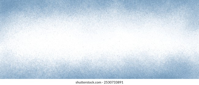 Degradado azul descolorido con suave brillo centrado en blanco