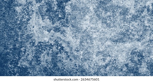 Textura de tinta azul desbotado com nuvem central ou aparência de fumaça

