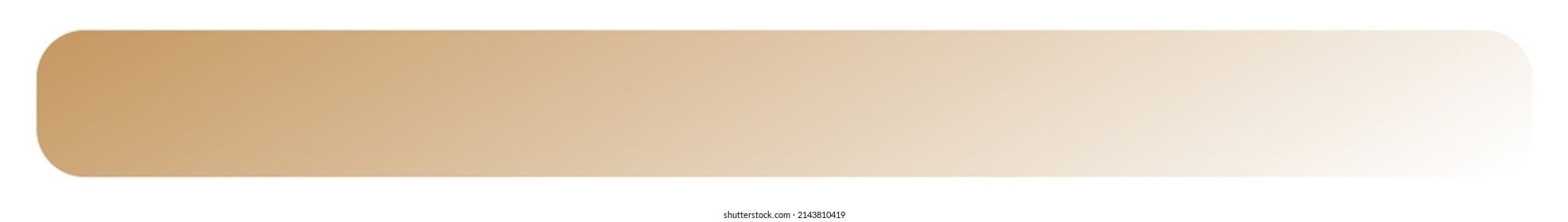 Faded, blured banner, button, bar shapes with blank, empty space  element