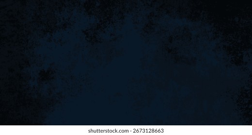 Faded Distressed Navy Blue Background with Grunge Effects for Album Art and Movie Posters