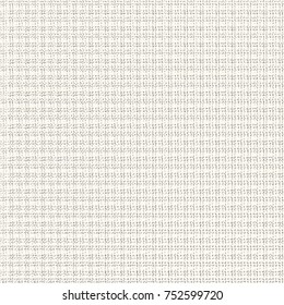 Faded dotted plaid fabric background. Abstract vector.
