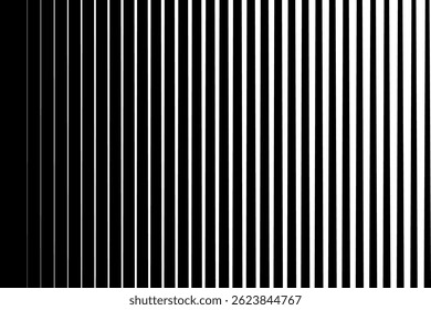 Faded dynamic backdrop stripe transition