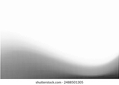Faded halftone waves gradient background. Grunge Wallpaper texture, Pixel, retro