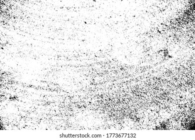 Faded polished stone surface. Black vector texture on transparent background. Subtle sandpaper. Natural rough grit effect. Aged vintage overlay. Rustic grunge material. Abstract weathered texture