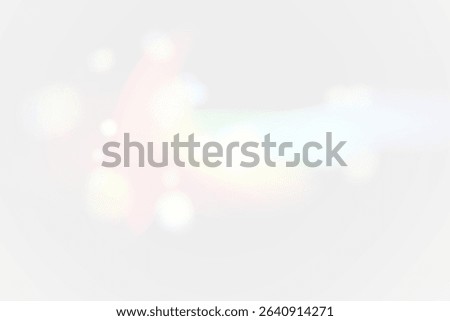 Faded Rainbow Bokeh Overlay with Soft Edges and Ambient Lighting for Artistic, Modern or Fantasy Layout