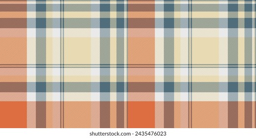 Faded textile seamless check, ornament vector plaid background. Summer texture tartan pattern fabric in light and cyan color.