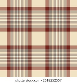 Tejido de textura descolorida sin costuras, fondo textil de tartán de año nuevo. Sensual patrón de cuadros de Vector a cuadros en colores pastel y naranja paleta.
