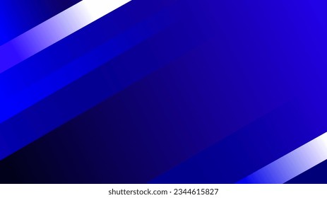 Fading blue diagonal rectangle strips with glowing rectangles over gradient night background