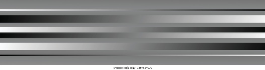 Fading, blurry, gradient horizontal lines, stripes background, pattern design vector