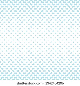 fading halftone geometric vector border pattern