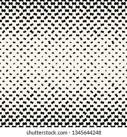 fading halftone geometric vector border pattern