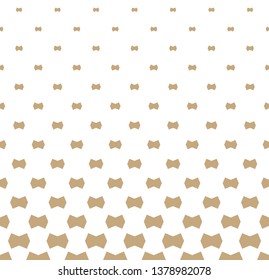 fading halftone geometric vector border pattern
