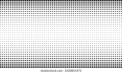 Fading Halftone Squares Pattern Texture Background