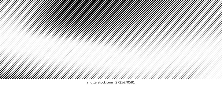 Línea de desvanecimiento Gradiente Textura Franja diagonal negra