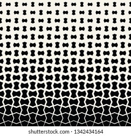 fading seamless geometric vector border pattern