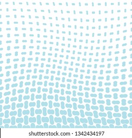 fading seamless geometric vector border pattern