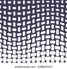 fading seamless geometric vector border pattern
