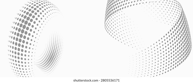 Fading stars shape gradient pattern. Abstract small sparkles gradation background. Black and white spark halftone wallpaper for graphic design, poster, medical banner. Vector transition overlay bg