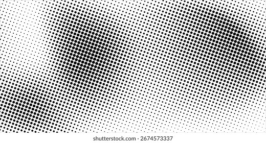 Textura de gradiente de meio-tom de triângulo esmaecido. Resumo geométrico. Padrão de gradação de meio-campo triangular técnico. Papel de parede da seta do mosaico de fuga para poster, banner