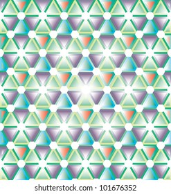 Fading Triangle Pattern