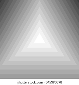 Fading triangles abstract background. vector art.