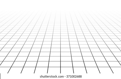 Fading And Vanishing Grid, Mesh 3d Abstract Background