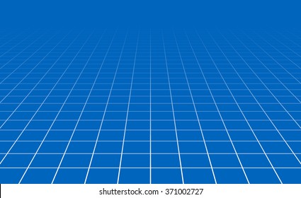 Fading and vanishing grid, mesh 3d abstract background