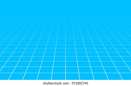 Fading and vanishing grid, mesh 3d abstract background