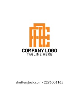 FAE Letter Initial Logo Design Vector Illustration