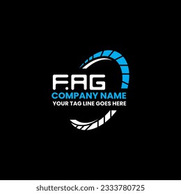 FAG letter logo creative design with vector graphic, FAG simple and modern logo. FAG luxurious alphabet design  
