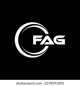 FAG Logo Design, Inspiration for a Unique Identity. Modern Elegance and Creative Design. Watermark Your Success with the Striking this Logo.