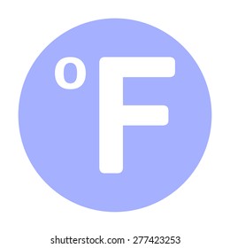 Fahrenheit symbol icon