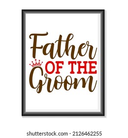 Fahter of the Groom Wedding cita a SVG, el Partido Nórdico Leyendo la Mano a SVG para camisetas, tazas, bolsos, tarjetas de afiches y mucho más