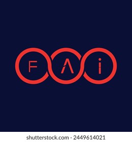 Diseño de logotipo e icono de FAI Creative