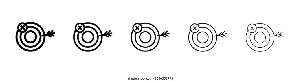 Icono de falla o falla ilustración simple logotipo arte