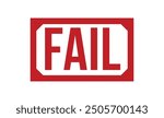 Fail rubber stamp on white background. Fail Stamp.