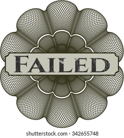 Failed abstract rosette