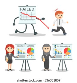 failed business people set