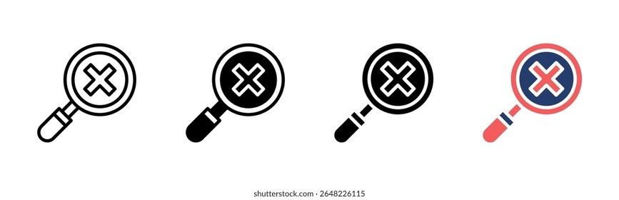 Falha na coleção de vários estilos da folha de ícones