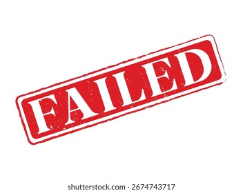 Sello de sello de goma fallido para pruebas y evaluación