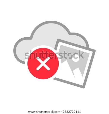failed to upload photo, size limit, file too large concept illustration flat design vector eps10. modern graphic element for landing page, empty state ui, infographic, icon