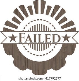Failed wood emblem. Retro