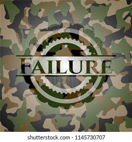 Failure camouflaged emblem