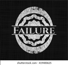Failure with chalkboard texture