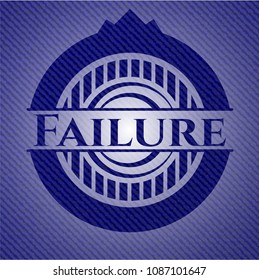  Failure denim background