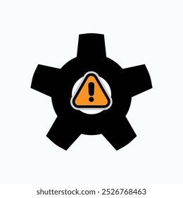 Failure Icon. Error. Problem to Access.