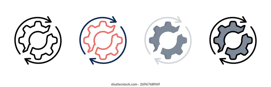 Ícone de falha ao definir coleção de vários estilos