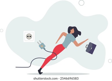 Failure or mistake, accident or surprise problem that impact business concept,flat characters.