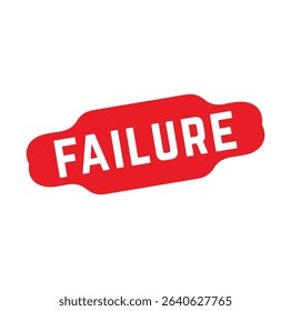 FAILURE Rubber stamp design. VECTOR ILLUSTRATION.
