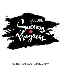Failure is succss in progress